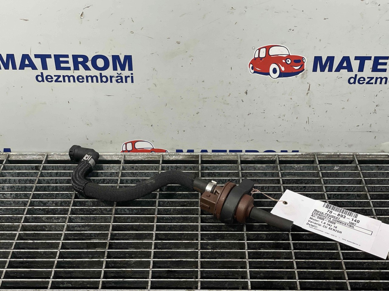 CONDUCTA COMBUSTIBIL PEUGEOT 1007 1.6 INJ 16V - (2005 2009)