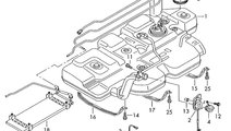 Conducta combustibil Volkswagen Transporter T5 (7H...