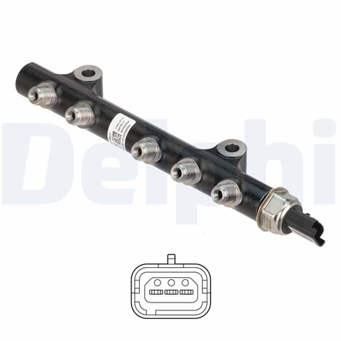 Conducta De Inalta Presiune, Instalatie. De Injectie Delphi Citroën 9144A290B