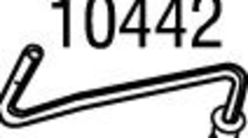 Conducta de presiune, senzor de presiune (filtru particule) FIAT SCUDO caroserie (272, 270) (2007 - 2016) WALKER 10442 piesa NOUA