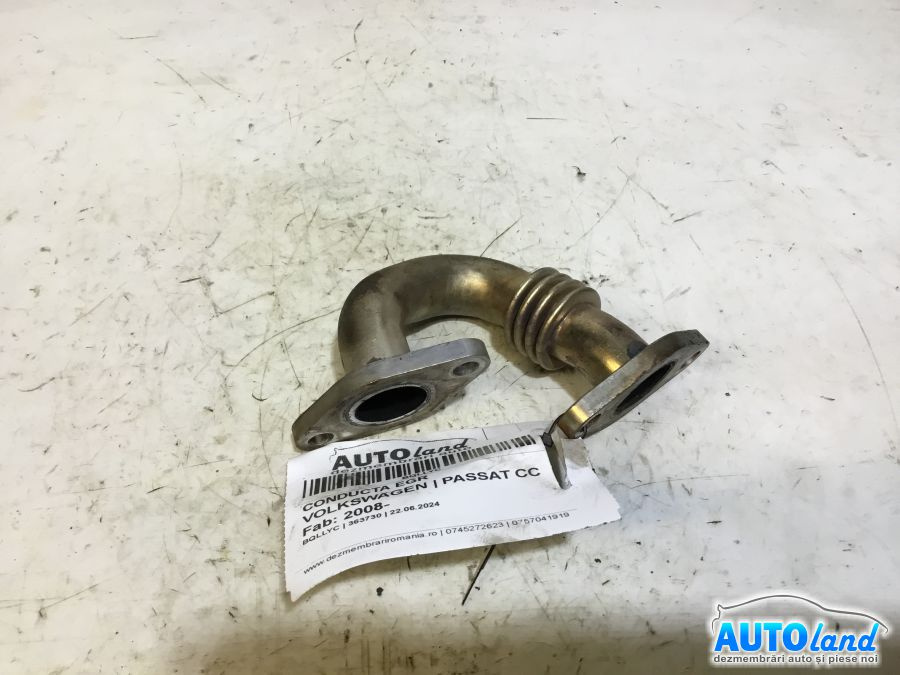 Conducta EGR 03g131521am Volkswagen PASSAT CC 2008