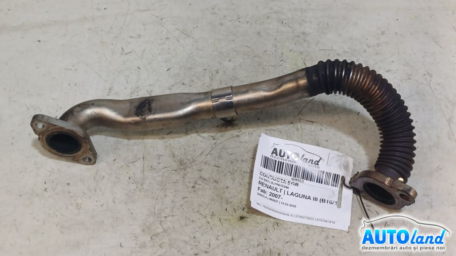 Conducta EGR 8200612266 2.0 DCI Renault LAGUNA III BT0/1 2007