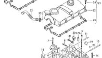 Conducta epurator 03G103493D Vw Golf 5 combi TDI 2...