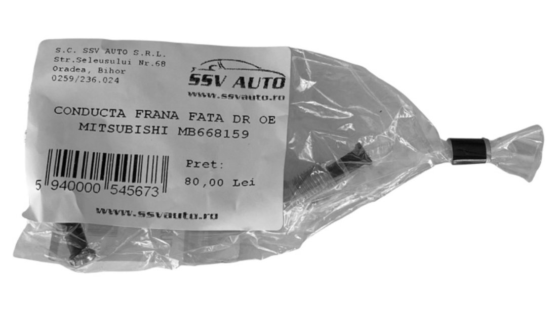 Conducta Frana Fata Dreapta Oe Mitsubishi Pajero 2 1990-2004 MB668159