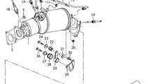 Conducta gaze filtru de particule Audi A6 4G (C7) ...