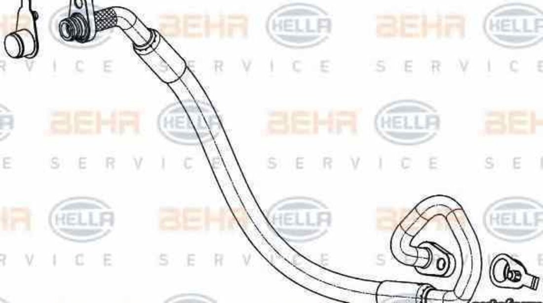 conducta inalta presiune aer conditionat CITROËN C5 II RC HELLA 9GS 351 337-771