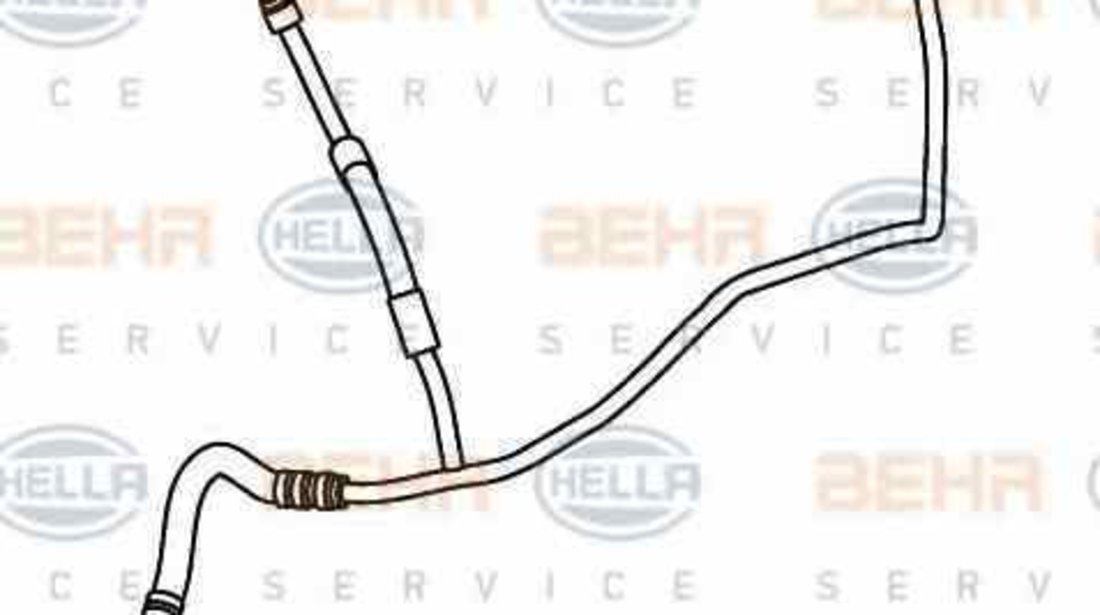 conducta inalta presiune aer conditionat FORD TRANSIT bus FD FB FS FZ FC HELLA 9GS 351 337-561