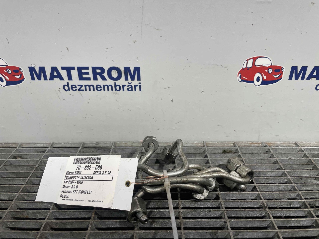 CONDUCTA INJECTOR BMW SERIA 3 E 92 3.0 D - (2007 2010)