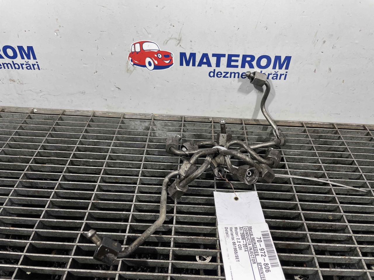 CONDUCTA INJECTOR MERCEDES SPRINTER 2.2 CDI - (2006 2014)