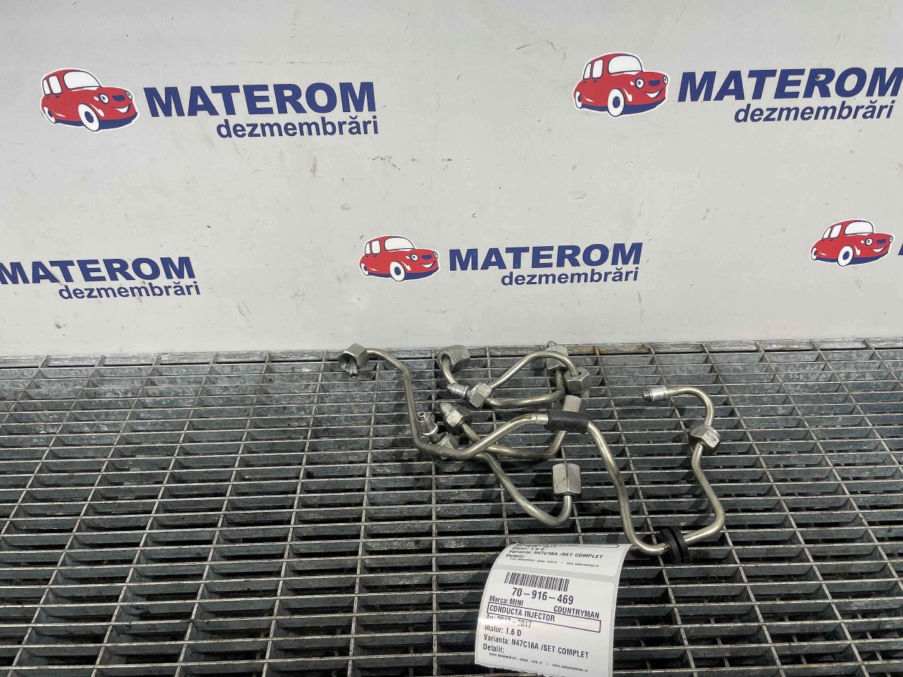 CONDUCTA INJECTOR MINI COUNTRYMAN 1.6 D - (2010 2017)