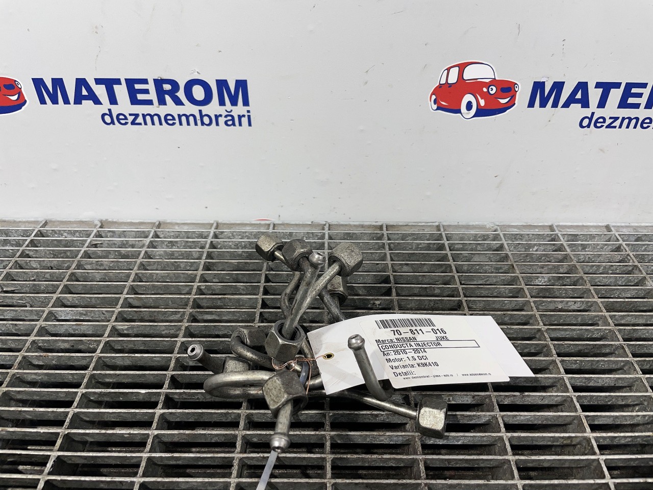 CONDUCTA INJECTOR NISSAN JUKE 1.5 DCI - (2010 2014)