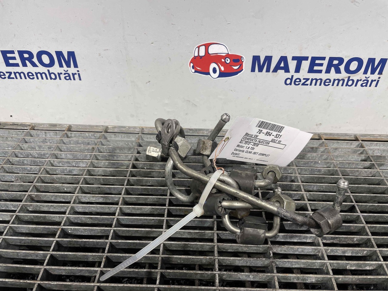 CONDUCTA INJECTOR VW GOLF VII 1.6 TDI - (2012 2016)