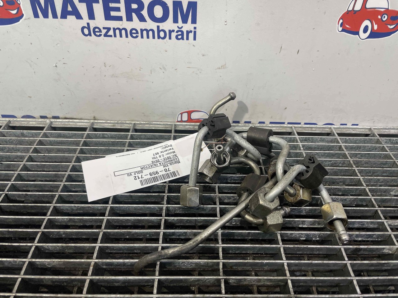 CONDUCTA INJECTOR VW GOLF VII GOLF VII 2.0 TDI - (2012 2016)