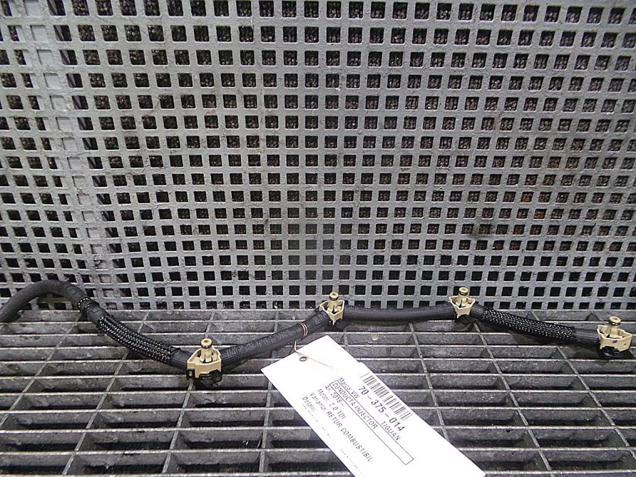CONDUCTA INJECTOR VW TIGUAN 2.0 TDI - (2016 2020)