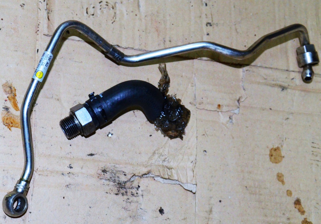 CONDUCTA INOX TUR UNGERE TURBINA AUDI A6 A4 Q3 Q5 Euro 5 2.0 130KW 177CP