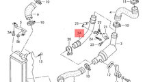 Conducta intercooler Volkswagen Polo 1.4 TDI AMF 2...