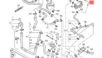Conducta lichid racire 1.6 TDI CAY Volkswagen Golf...