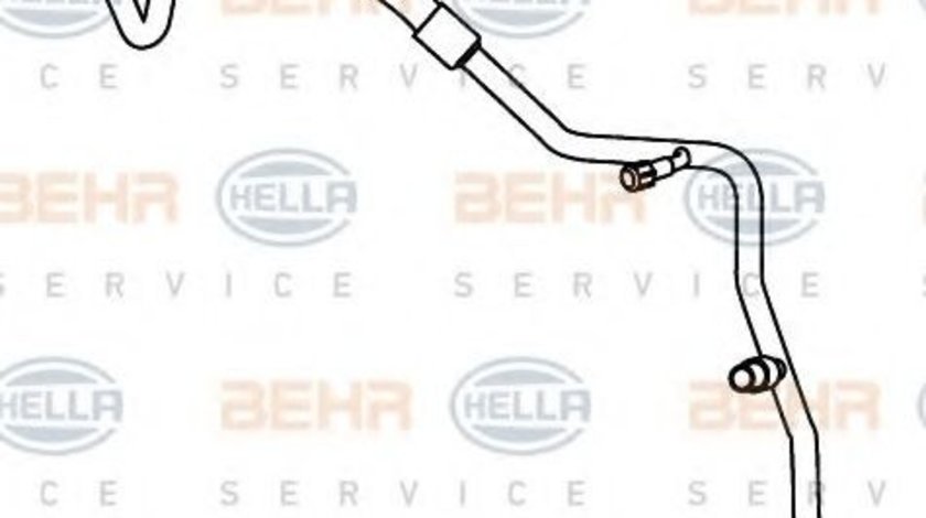 Conducta presiune variabila,aer conditionat FORD FOCUS C-MAX (2003 - 2007) HELLA 9GS 351 338-071 piesa NOUA