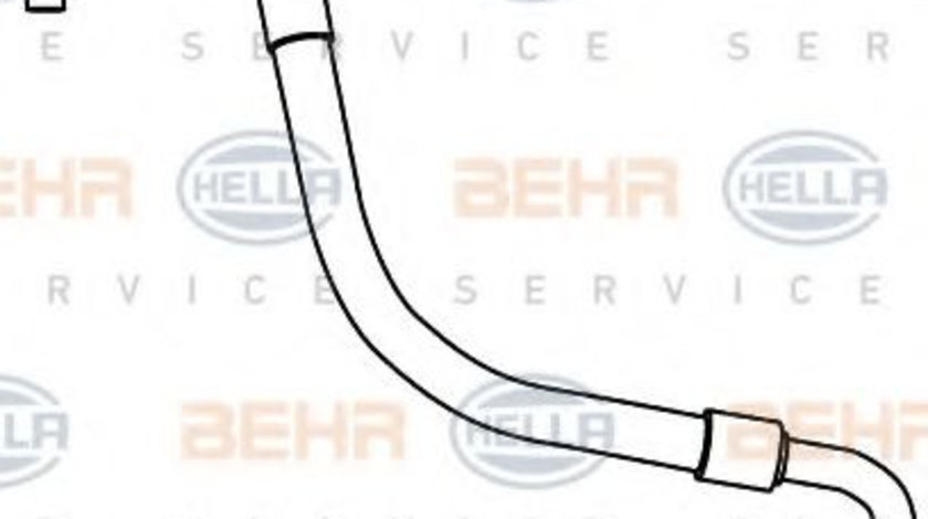 Conducta presiune variabila,aer conditionat FORD FOCUS II (DA) (2004 - 2012) HELLA 9GS 351 337-461 piesa NOUA