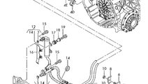 Conducta racire ulei cutie de viteze Audi A6 4B (C...