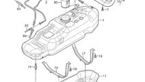 Conducta retur alimentare motorinaVolkswagen Amaro...
