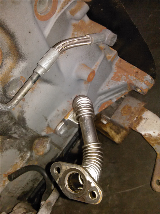 Conducta scurgere ulei turbo ALFA ROMEO 159 1.9 an fabr 2009
