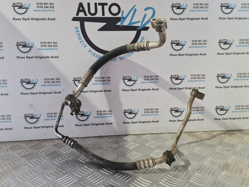 Conducta scurta de la compresor AC clima Opel Astra H Twintop 2004-2007 1.9 cdti