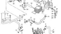 Conducta sistem racire Audi A6 4F C6 3.0 TDI BMK O...