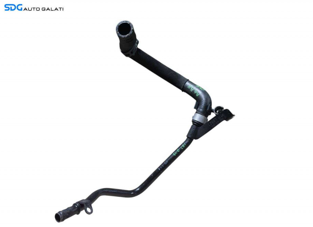 Conducta Teava Furtun Apa Lichid Racire Motor Audi A4 B8 2.0 TFSI 2008 - 2015 Cod 06H121085C 06H121057G [N1648]