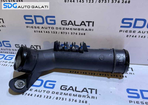 Conducta Teava Tub Tubulatura Intercooler Skoda Superb 2 2.0 TDI BMP 2008 - 2015 Cod 3C0145770B