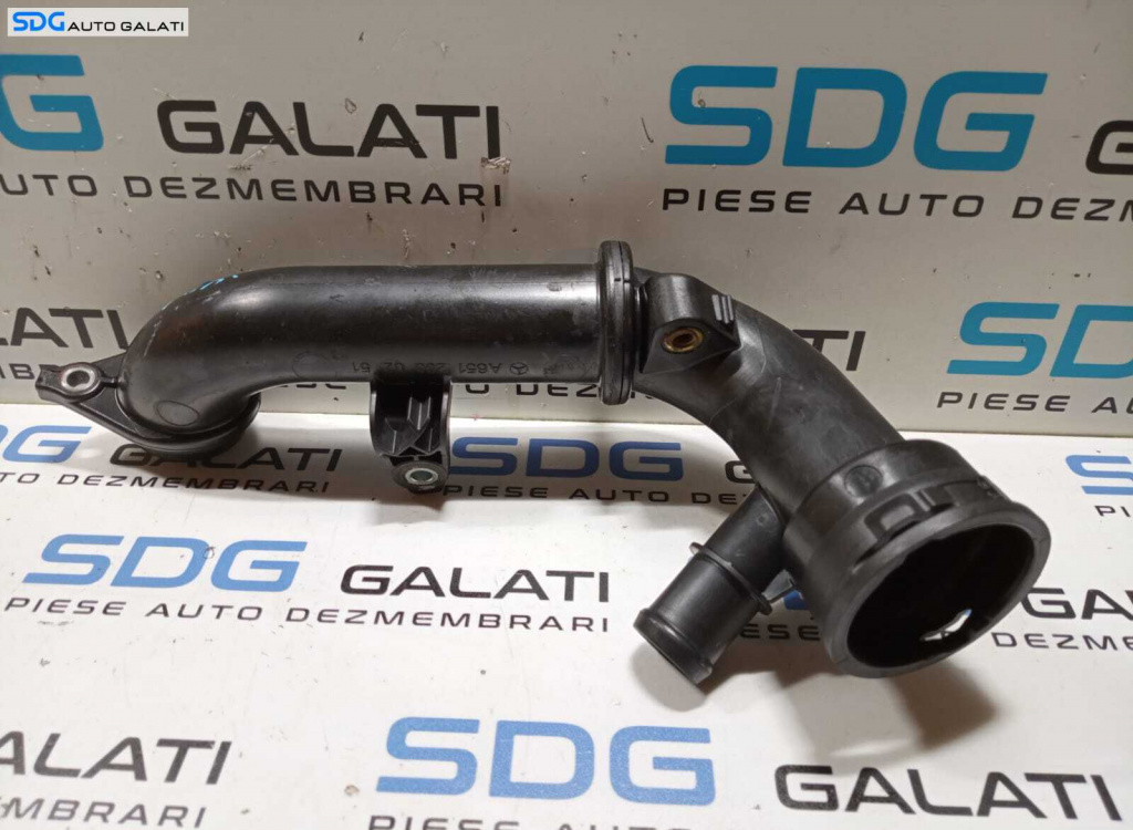 Conducta Tub Tubulatura Apa Pompa Mercedes Clasa C Class W204 2.2 CDI 2007 - 2014 Cod A6512000251 [M4988]