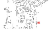 Conducta tur ulei turbo Audi A4 B8 (8K) Avant 2011...