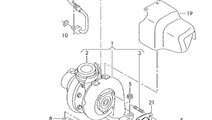 Conducta tur ulei turboAudi A6 4B 2002 2003 Sedan ...