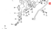 Conducta ulei tur turbo ​Volkswagen Passat B6 (3...