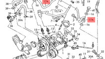 Conducta ulei ungere turbo 1.8 20V (E2) Volkswagen...