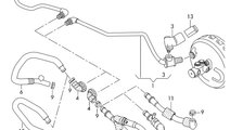 Conducta vacuum Audi A4 B8 (8K) Avant 2011 2.0 TDI...