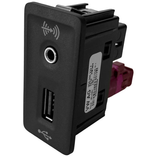 Conector Auxiliar Usb / Jack Oe Volkswagen Sharan 2 2010→ 5G0035222F