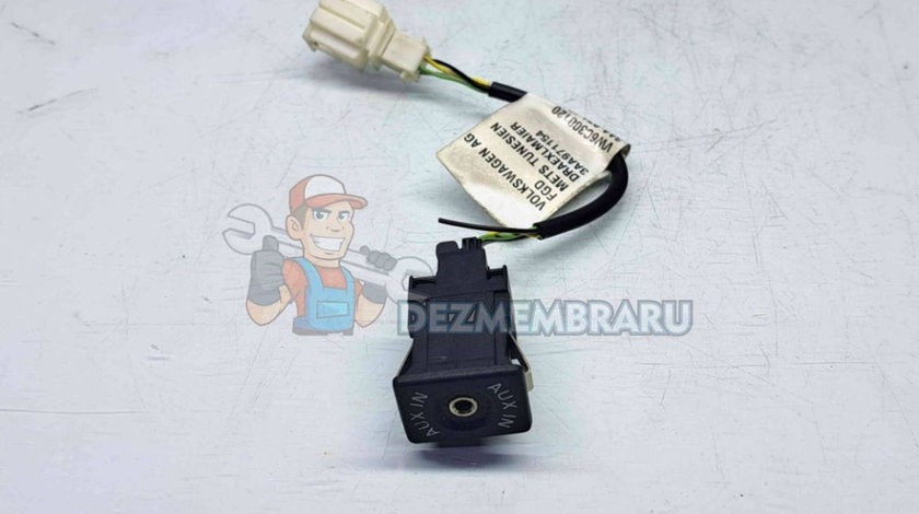 Conector auxiliar USB Volkswagen Passat B7 (362) [Fabr 2010-2014] 3AA971154