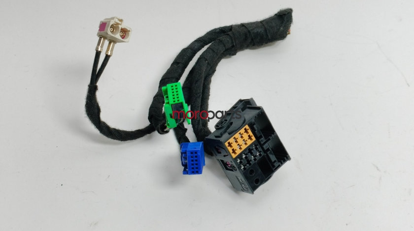 Conector instalatie casetofon AUDI A3 II Sportback (8PA) [ 2004 - 2015 ] TDI 16V (BKD, CBAB, CFFB, CLJA) 103KW|140HP VAG OEM 387035447B / 3B7035444