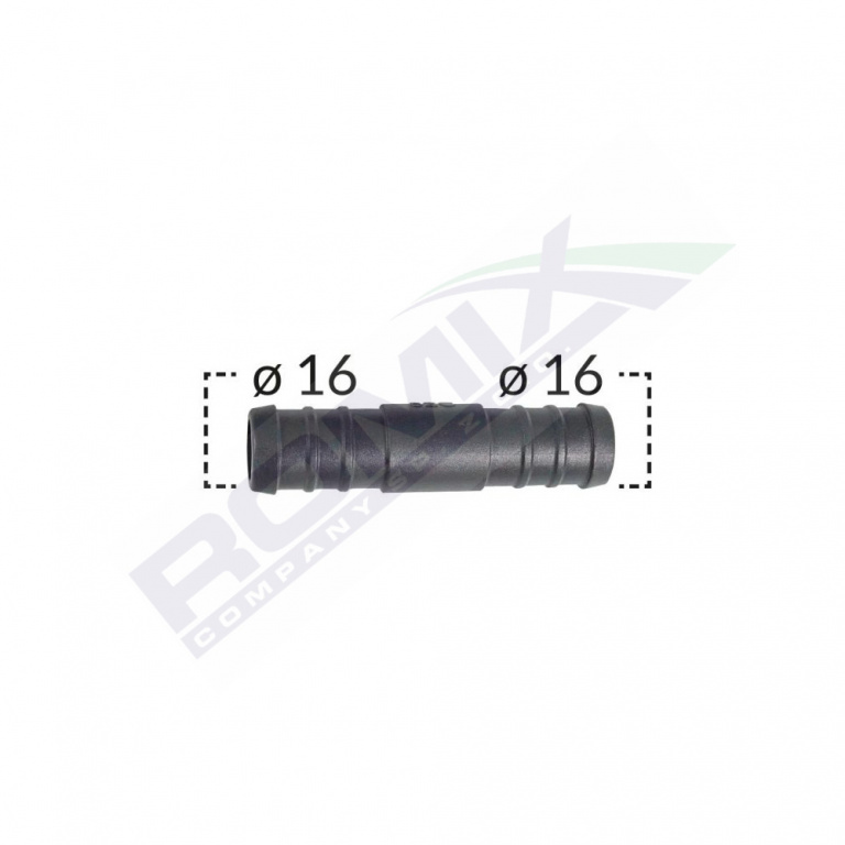 Conector Liniar Furtun Conducta Diametru 16 Mm Set 5 Buc Romix C60417-RMX