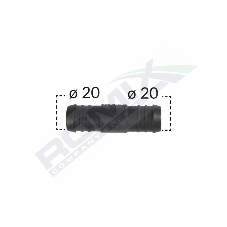 Conector Liniar Furtun Conducta Diametru 20 Mm Set 5 Buc Romix C60415-RMX