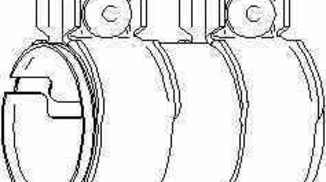 Conector teava sistem de esapament AUDI A3 8P1 TOPRAN 113 336