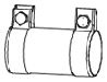 Conector teava, sistem de esapament SKODA OCTAVIA I (1U2) (1996 - 2010) DINEX 74130 piesa NOUA