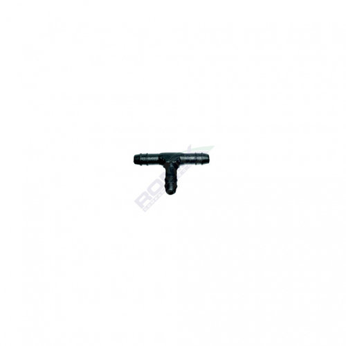 Conector Teu Furtun Conducta 4.9mm - Negru Set 10 Buc Romix C10015-RMX
