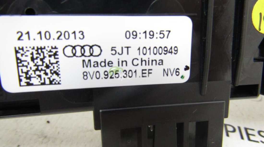 Consola butoane Audi A3 8V - Butoane A3 8V 8V0925301EF