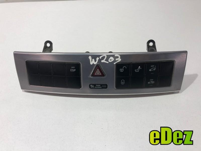 Consola butoane avarii esp Mercedes C-Class (2001-2007) [W203] 2038701710