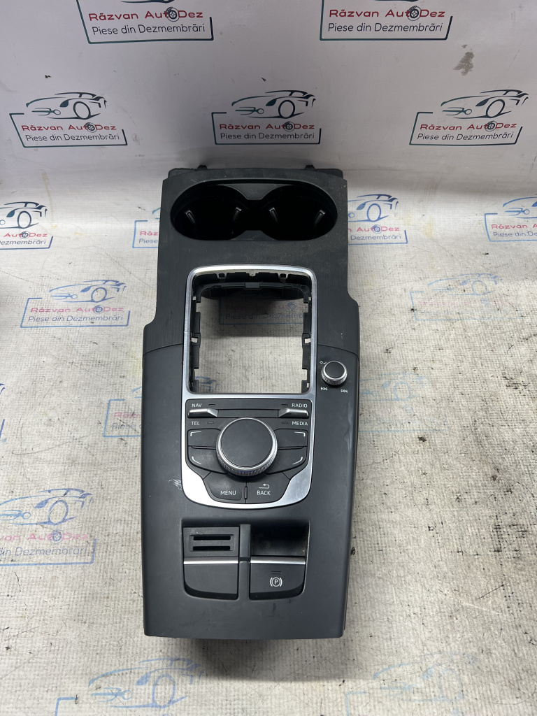 Consola centrala Audi A3 8V 2014, 8V0919614B / 8V2864261A