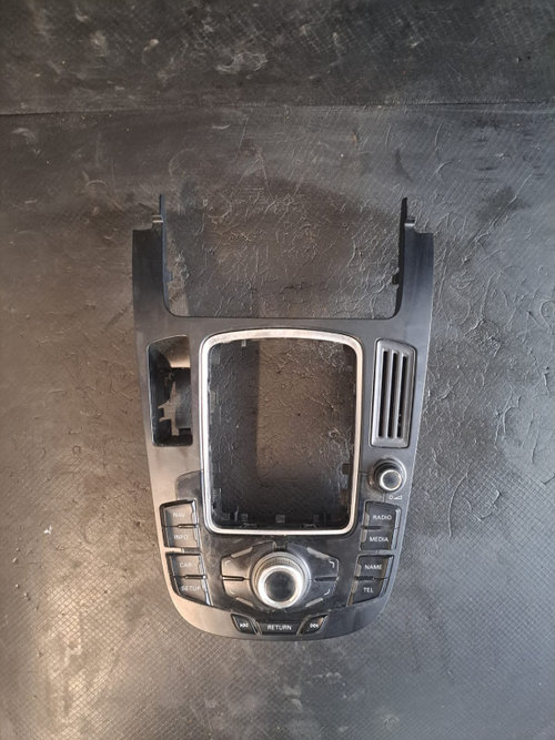 Consola centrala Audi A4 (2007->) [8K2, B8] - COD 8T0919609