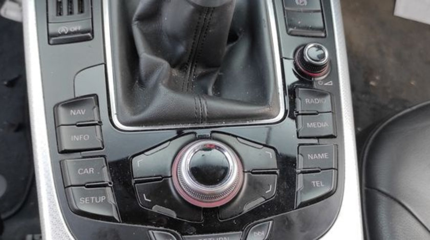 Consola Centrala Buton Butoane Joystick Navigatie MMI 3G Audi A4 B8 2008 - 2015