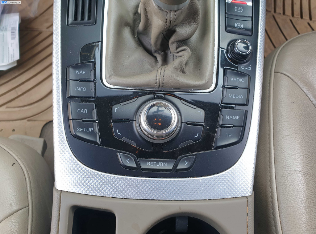 Consola Centrala Buton Butoane Joystick Navigatie MMI 3G Volan Dreapta Audi A4 B8 B8.5 2008 - 2015 [K4656]